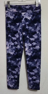 Old Navy Girls Size 8 Purple Tie-Dye Fleece Lined Sweatpants - Picture 1 of 3
