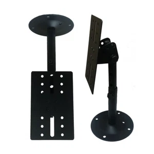2 Stück Lautsprecherständer Universal Wandhalterung Decke Winkel Neigung Drehung Einstellung - Bild 1 von 24
