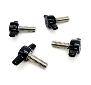 Altavoz Samsung Q Montaje Trasero Tornillos para el Pulgar Camiseta Negra Perno de Ala Paquete de 4 - Imagen 1 de 7