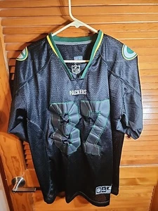 Green Bay Packers Jordy Nelson #87 Nike On Field Black NFL Football Size 40 - Picture 1 of 7