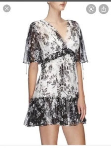 Lover The Label Midsummer Silk Mini Dress 8 - Picture 1 of 9