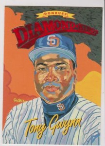 1994 Donruss Diamond Kings #DK-11 Tony Gwynn card, San Diego Padres HOF