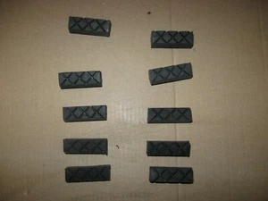10 mal Bremsbelege Bremsbacken Geriffelt 35 mm Breite Unbenutz Nos (Rad80) - Bild 1 von 6