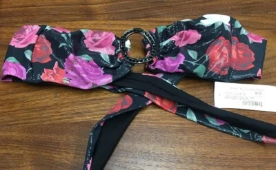 Beach Bunny nuevo top HER MAJESTY BANDEAU TOP ROSA TALLA XS SUÉTER BIKINI TOP  Foto 1 de 4