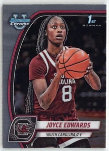 2024-25 Bowman Chrome University Joyce Edwards (RC) South Carolina Gamecocks #36 - Imagen 1 de 2