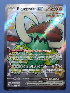 Pokémon Karte Riesenzahn ex SVP DE 072 Promo Deutsch Paldeas Schicksale - Bild 1 von 2