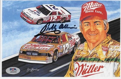 BOBBY ALLISON Signed Autographed Racing Card PSA/DNA COA NASCAR Legend - Image 1 of 2