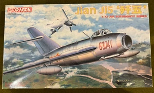 Dragon 2513 1/72 Jian Ji-5 (Mig-17)  Chinese jet fighter MIB - Imagen 1 de 3