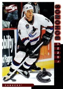 1997-98 Score Vancouver Canucks #9 Lonny Bohonos
