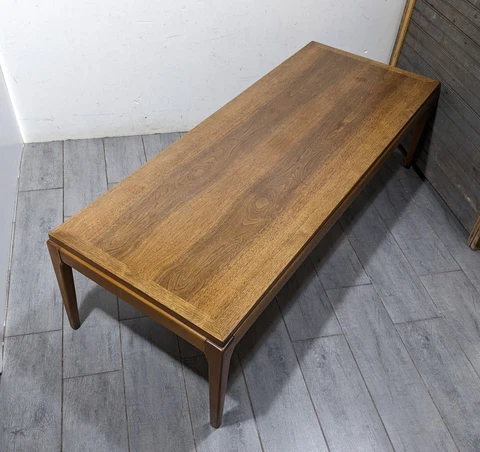 Vintage 1960s Lane Rhythm 997-41 Mid Century Modern Walnut Coffee Table Cover