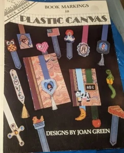 Back Street Designs Better Homes & Garden Book Markings Plastic Canvas Pattern - Picture 1 of 3