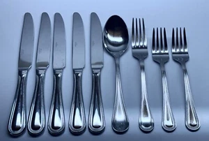 TOWLE Beaded Antique Dinner Forks Stainless VIETNAM Flatware Bead 8” - Set Of 4 - Picture 1 of 4