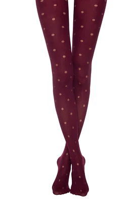 Conte Fantasy Opaque Women's Tights with Sheer Polka Dots - Enjoy 50 Den (19С-24 - Image 1 of 4
