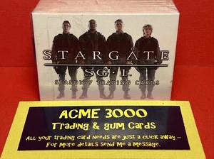 Rittenhouse STARGATE SG-1 Temporada 7 - Juego Base Básico Completo 72 Cartas 2005 - Imagen 1 de 2