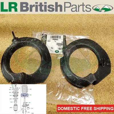 GENUINE LAND ROVER FRONT SHOCK LOWER PAD SET LR2 LR003915 - Image 1 of 4
