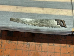 Vintage Two Man Crosscut Logging Saw 3ft 1942 war marked - Picture 1 of 10