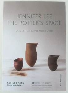 JENNIFER LEE The Potters Space 2019 KUNSTAUSSTELLUNG POSTER Studiokeramik - Bild 1 von 6