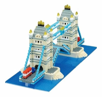 NANOBLOCK - Tower Bridge UK - Deluxe Edition - 1700 + pieces - Image 1 of 4