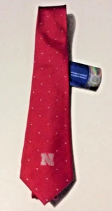 Neu mit Etikett NCAA offiziell lizenzierte Nebraska Cornhuskers Krawatte - Bild 1 von 5