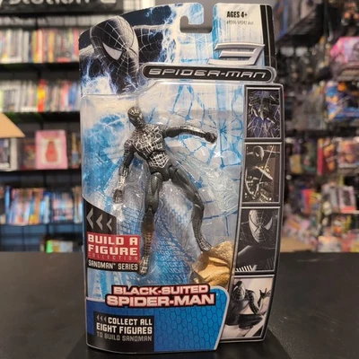 Boneco Hasbro Spider Man 3 filme traje preto simbionte 5" 2008 [B] - Imagem 1 de 4