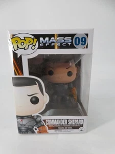 NEW - Funko POP! #09 Mass Effect - Commander Shepard - Vinyl Figure - Picture 1 of 14