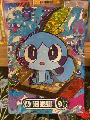 🔥 Sobble PM-QR NO. 024 🔥 Pokémon no TCG Eif Origin 3.0 🔥 Foto 1 de 2