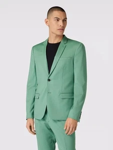 The Kooples Green Suit Jacket Blazer $495 BRAND NEW Slim Fit Size 46 - Picture 1 of 8