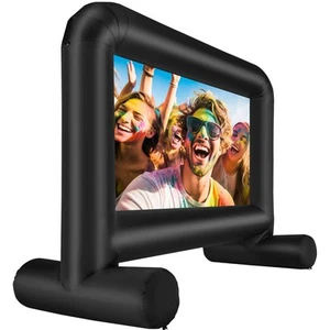 Aufblasbare Kinoleinwand 426,7cm Beamer Projektorleinwand Outdoor Gebläse - Bild 1 von 12