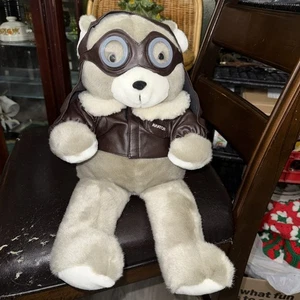 Peluche Russ Berrie Sky orsacchiotto 18" aviatore pilota cielo peluche Kew - Foto 1 di 8