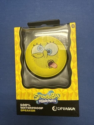 Altavoz Bluetooth compacto impermeable Bob Esponja de Seaqua-HFT! ¡NUEVO! Foto 1 de 4