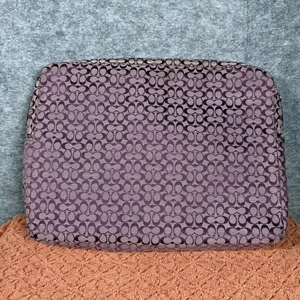 Coach Purple Signature C Laptop Case - Bild 1 von 8