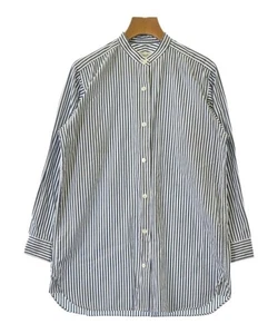 steven alan Casual Shirts NavyxWhite(Stripe Pattern) S 2200584425789 - Picture 1 of 8