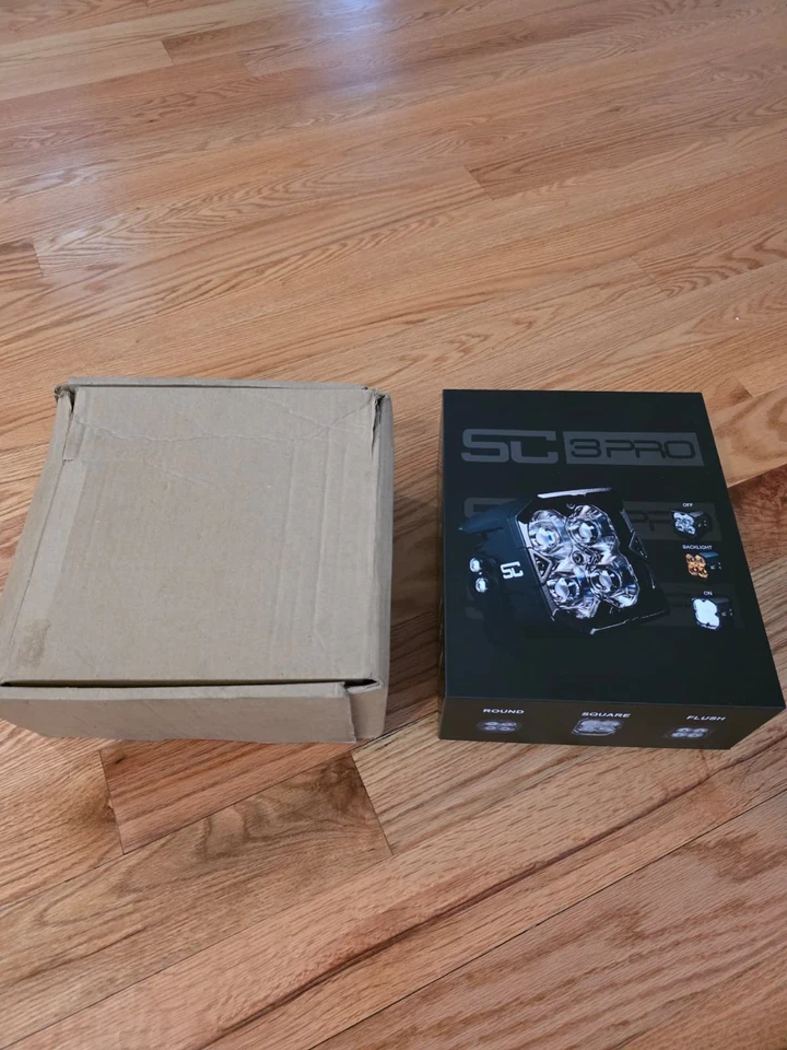 Jeep Wrangler JL / Fog SC 3PRO - Al ras / con DRL ámbar con soportes y base  Foto 1 de 4