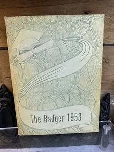 Lampasas Texas Yearbook Annual 1953 The Badger - Picture 1 of 10