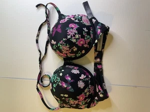 Victoria Secret 36D Bombshell Push Up Bikini Top + 2 Cups Miraculous Floral NWT - Bild 1 von 5