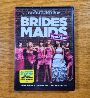 Bridesmaids (2011, DVD) Unrated & Theatrical Versions BRAND NEW, STILL SEALED - Image 1 of 3