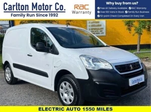 2018 Peugeot Partner ONLY 1600 MILES L1 GALICIA FULLY ELECTRIC VAN PANEL VAN ELE - Picture 1 of 24