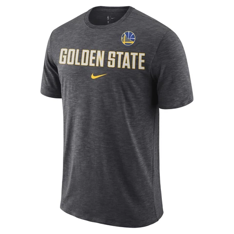 [9ZB7BAWL-WAR] Youth Nike NBA Golden State Warriors Dri-Fit Essential T-Shirt Cover
