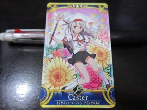 FGO Fate Grand Order Arcade Card Illyasviel Caster a - Foto 1 di 2