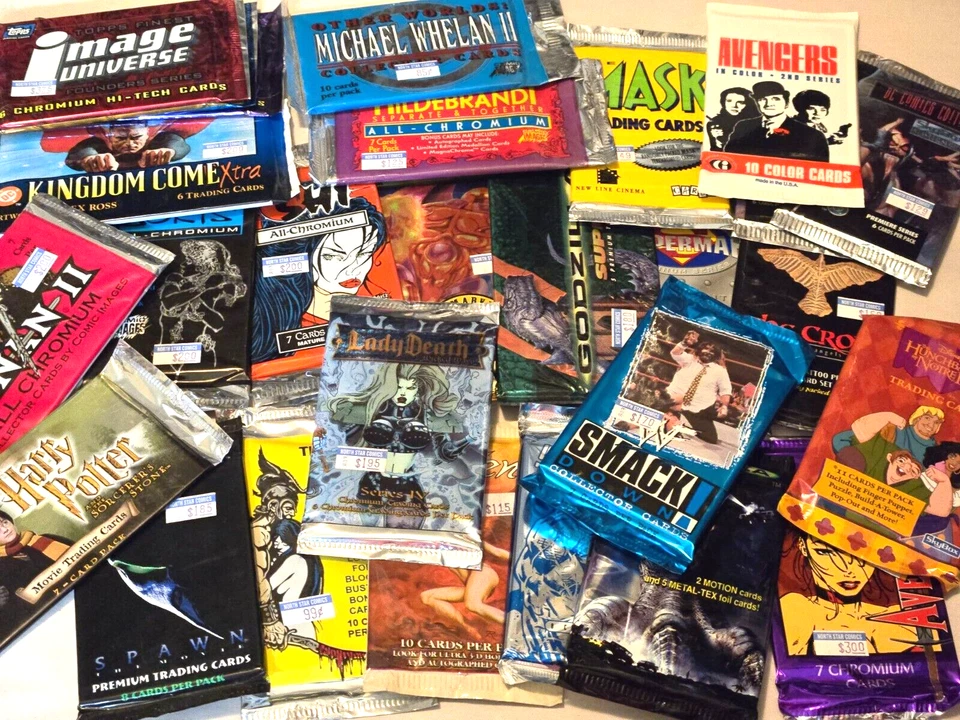 Trading Card Pack Multi-listing (Skybox, Comic Images, Inkworks) New - You Pick - Изображение 1 из 1