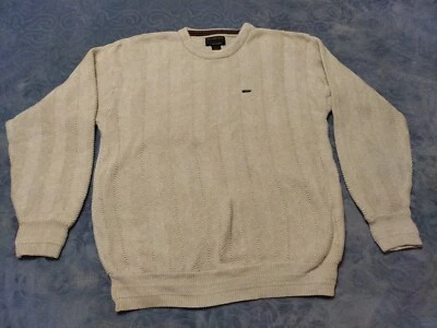 Suéter de Colección Colores por Alexander Julian Tejido Cuello Redondo Para Hombre Blanco Talla L Foto 1 de 4