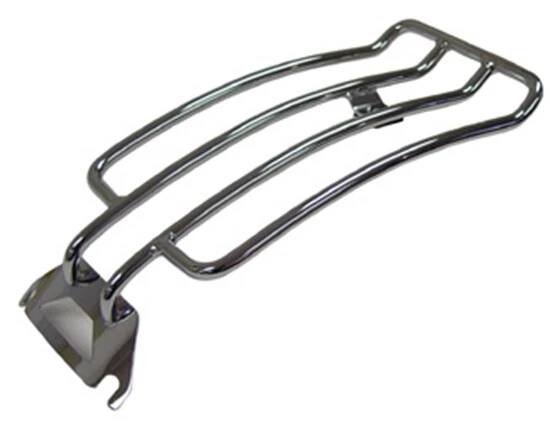 Portaequipajes trasero de asiento solo cromado para Harley Fatboy 05-17 FLSTF 26727 Foto 1 de 1