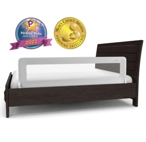 ComfyBumpy 59" extra langes Bettgitter für Kleinkinder Baby Schutzgitter grau XL - Bild 1 von 2