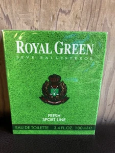 ROYAL GREEN FRESH SPORT LINE EDT by Seve Crossbowmen / Myrurgia 100ml.. VINTAGE - Picture 1 of 2