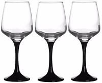 Durobor Set of 6 Red White Wine Whiskey Glasses Large Stemless Tumblers 