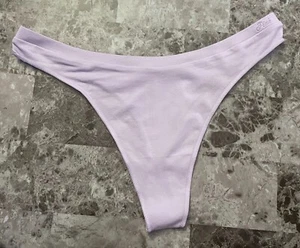 MUTANDINE PERICIA'S SECRET ROSA LAVANDA VIOLA STRETCH SENZA CUCITURE PERIZOMA GAMBE ALTE - Foto 1 di 3
