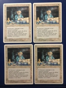 4x Samite Healer 4th Edition Magic Cards LP, FREE SHIPPING - Picture 1 of 2