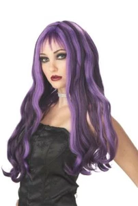 Punk Rock Gothic Sorcery Wizard Adult Wig - Picture 1 of 1