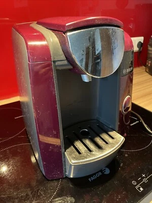 Cafetera Tassimo Bosch TAS 43xx con disco y manual, violeta - Imagen 1 de 4