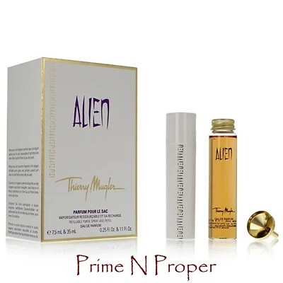 Alien Thierry Mugler Women Perfume 2 Pcs Set 0.25 oz EDP Spray + 1.1 oz Refill - Image 1 of 4